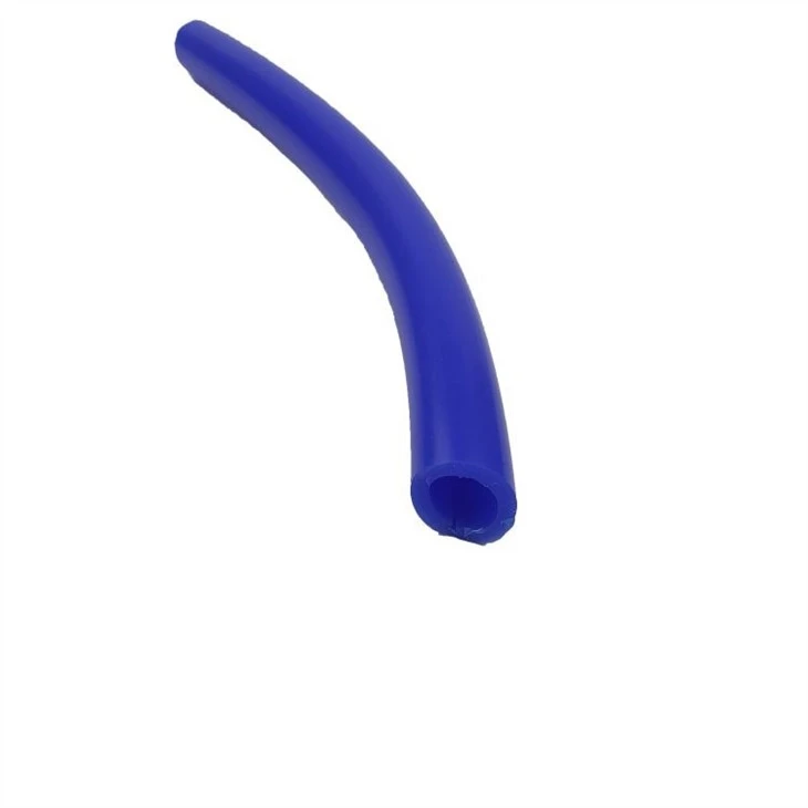 blue silicone tubing