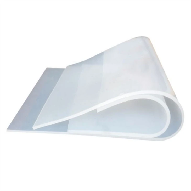 clear silicone rubber sheet