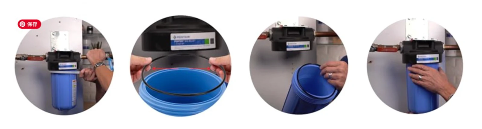 Water Filter O-Ring Installation Steps